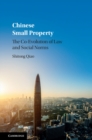 Chinese Small Property : The Co-Evolution of Law and Social Norms - eBook