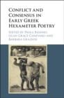 Conflict and Consensus in Early Greek Hexameter Poetry - eBook