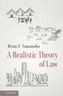 Realistic Theory of Law - eBook