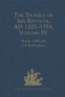 The Travels of Ibn Battuta, AD 1325-1354 : Volume IV - eBook