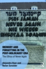 Memory and Forgetting in the Post-Holocaust Era : The Ethics of Never Again - eBook