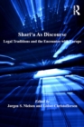 Shari‘a As Discourse : Legal Traditions and the Encounter with Europe - eBook