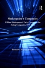Shakespeare's Companies : William Shakespeare's Early Career and the Acting Companies, 1577-1594 - eBook