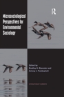 Microsociological Perspectives for Environmental Sociology - eBook