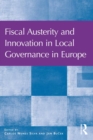 Fiscal Austerity and Innovation in Local Governance in Europe - eBook
