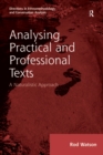 Analysing Practical and Professional Texts : A Naturalistic Approach - eBook