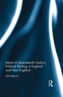 Adam in Seventeenth Century Political Writing in England and New England - eBook