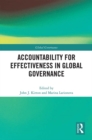 Accountability for Effectiveness in Global Governance - eBook