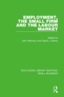 Employment, the Small Firm and the Labour Market - eBook