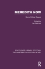 Meredith Now : Some Critical Essays - eBook