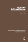 Beyond Behaviorism - eBook