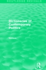 Dictionaries of Contemporary Politics - eBook