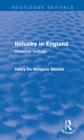 Industry in England : Historical Outlines - eBook