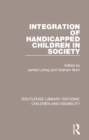 Integration of Handicapped Children in Society - eBook