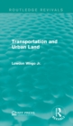 Transportation and Urban Land - eBook