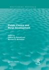 Public Choice and Rural Development - eBook