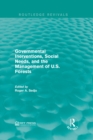 Governmental Inerventions, Social Needs, and the Management of U.S. Forests - eBook