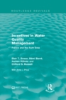 Incentives in Water Quality Management : France and the Ruhr Area - eBook