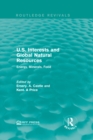 U.S. Interests and Global Natural Resources : Energy, Minerals, Food - eBook