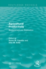 Agricultural Productivity : Measurement and Explanation - eBook