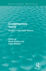 Contemporary Terror : Studies in Sub-State Violence - eBook