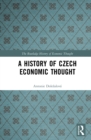 A History of Czech Economic Thought - eBook