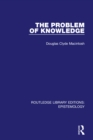 The Problem of Knowledge - eBook