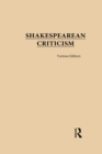 Shakespearean Criticism - eBook
