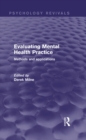Evaluating Mental Health Practice (Psychology Revivals) : Methods and Applications - eBook