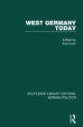 West Germany Today (RLE: German Politics) - eBook