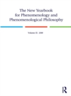 The New Yearbook for Phenomenology and Phenomenological Philosophy : Volume 9, Special Issue - eBook