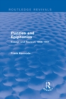Puzzles and Epiphanies (Routledge Revivals) : Essays and Reviews 1958-1961 - eBook