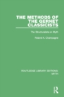 The Methods of the Gernet Classicists (RLE Myth) : The Structuralists on Myth - eBook