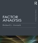 Factor  Analysis : Classic Edition - eBook