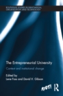 The Entrepreneurial University : Context and Institutional Change - eBook