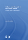 Culture and Diversity in the United States : So Many Ways to Be American - eBook