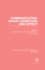 Communication, Social Cognition, and Affect - eBook