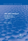 The Vital Science (Routledge Revivals) : Biology and the Literary Imagination,1860-1900 - eBook