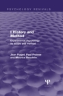 Experimental Psychology Its Scope and Method: Volume I (Psychology Revivals) : History and Method - eBook