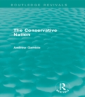 The Conservative Nation (Routledge Revivals) - eBook