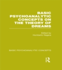 Basic Psychoanalytic Concepts on the Theory of Dreams - eBook