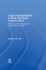 Legal Transplantation in Early Twentieth-Century China : Practicing law in Republican Beijing (1910s-1930s) - eBook