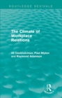 The Climate of Workplace Relations (Routledge Revivals) - eBook