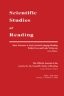 Basic Processes in Early Second Language Reading : A Special Issue of scientific Studies of Reading - eBook