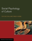 Social Psychology of Culture - eBook