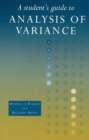 A Student's Guide to Analysis of Variance - eBook