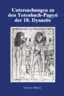 Untersuchungen Zu Den Totenbuch - eBook
