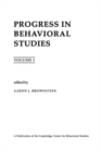 Progress in Behavioral Studies : Volume 1 - eBook