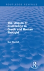 The Origins of Civilization in Greek and Roman Thought (Routledge Revivals) - eBook
