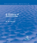 A History of Astronomy (Routledge Revivals) - eBook